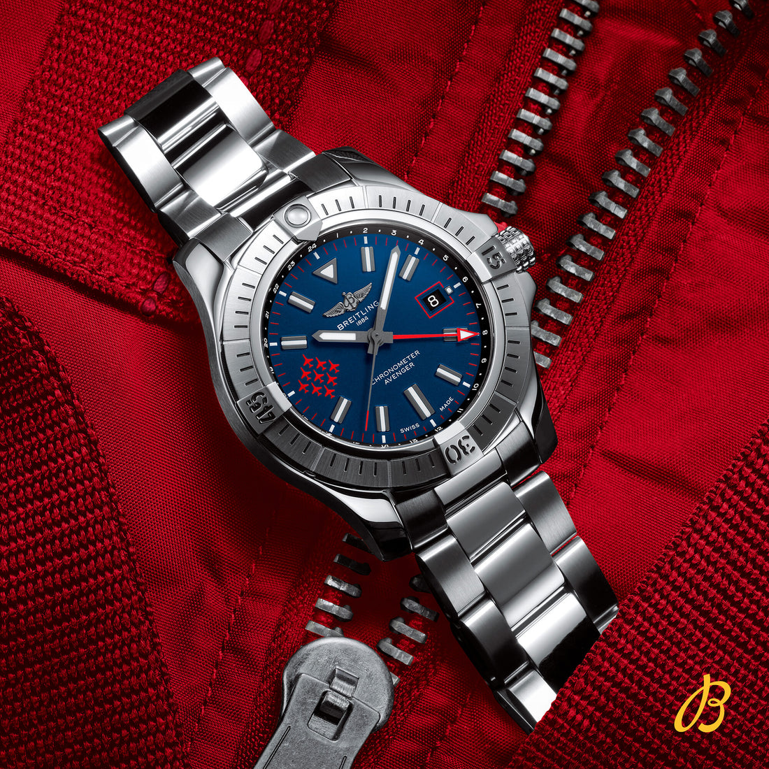 Breitling Launch Exclusive Avenger Royal Air Force Red Arrows Limited Edition