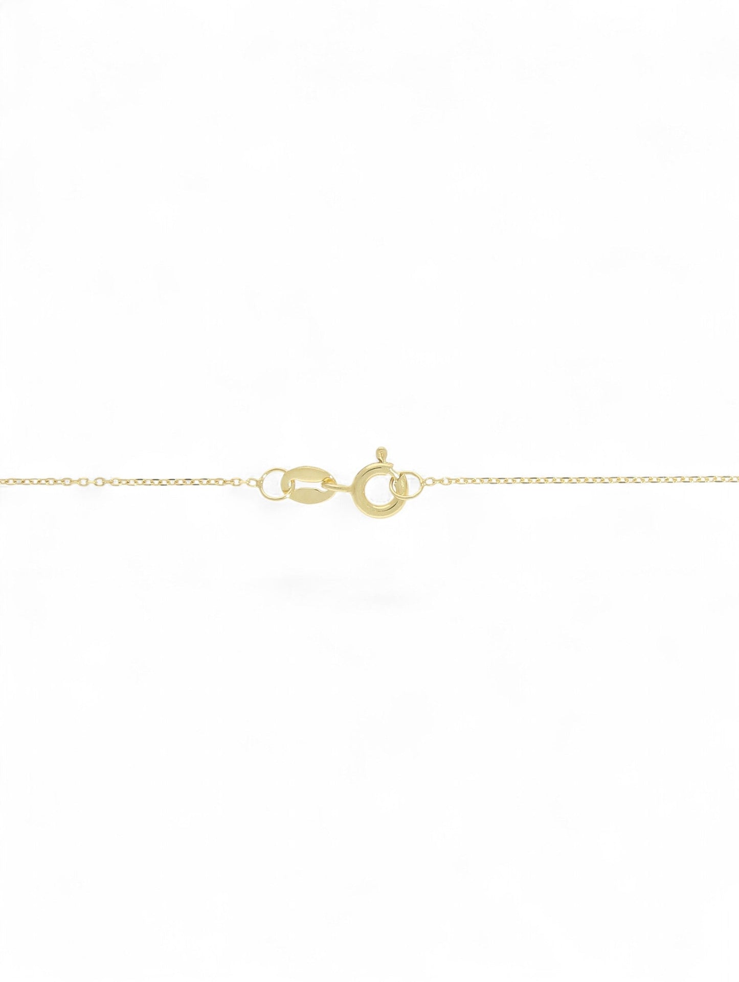 Lab Grown Diamond Solitaire Pendant 1.01ct Brilliant Cut in 9ct Yellow Gold