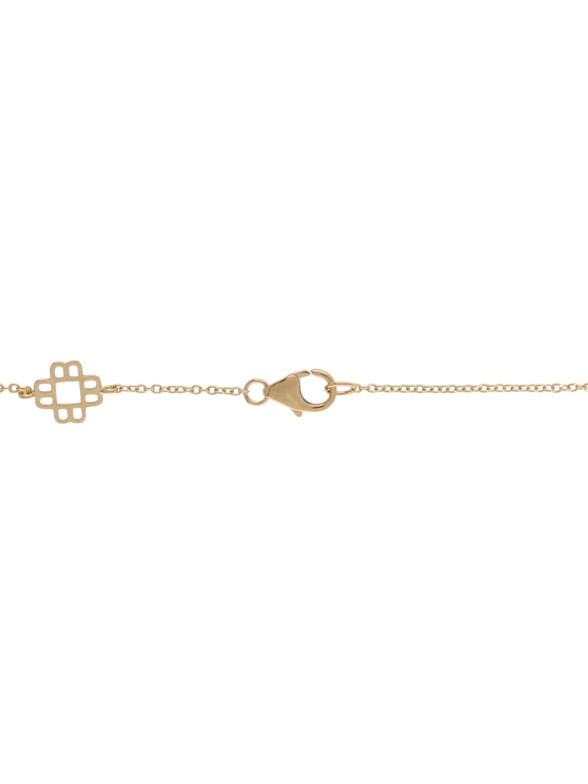 Diamond Interlocking Necklace in 18ct Rose Gold