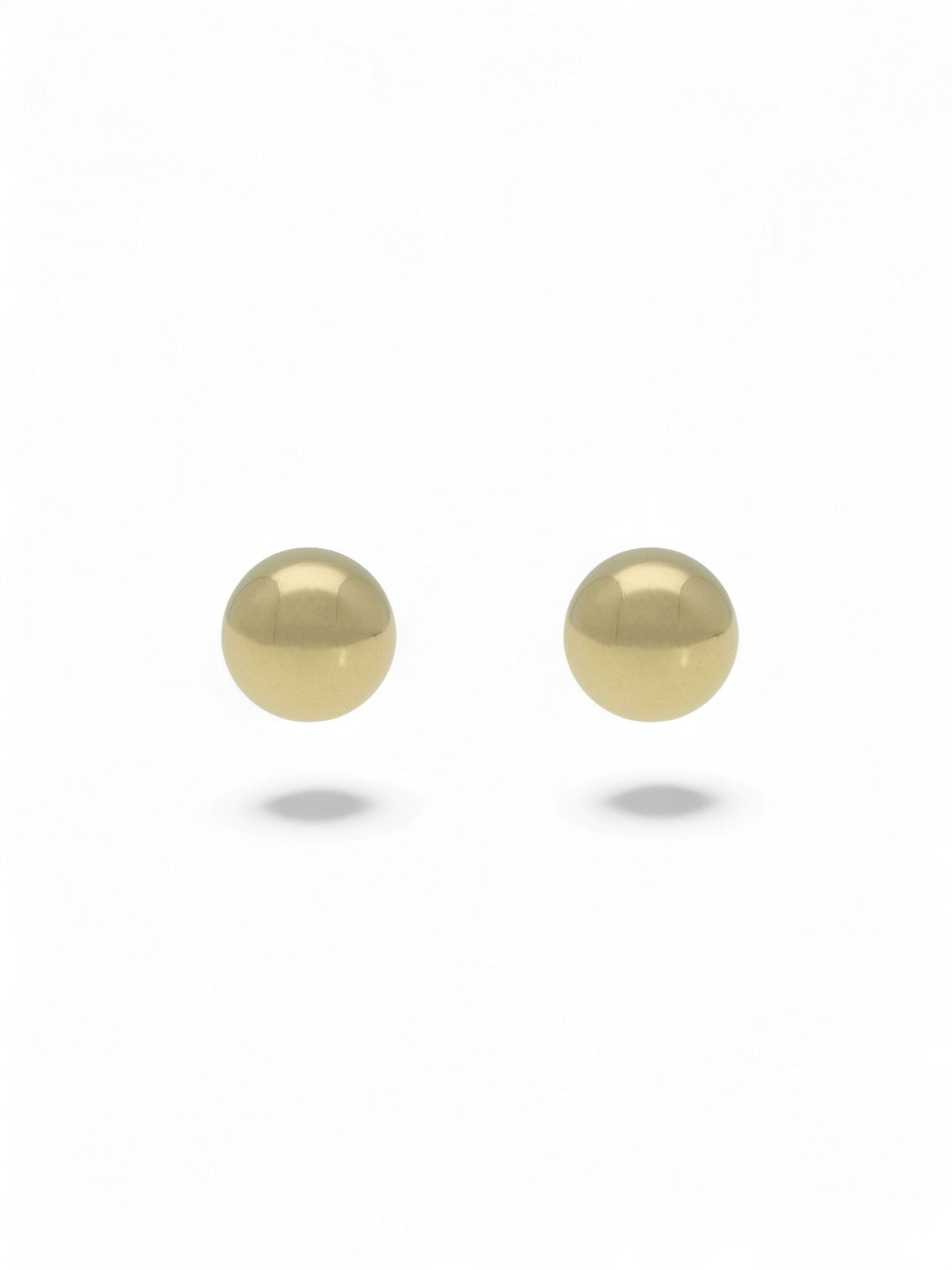 Ball Stud Earrings 6mm in 9ct Yellow Gold