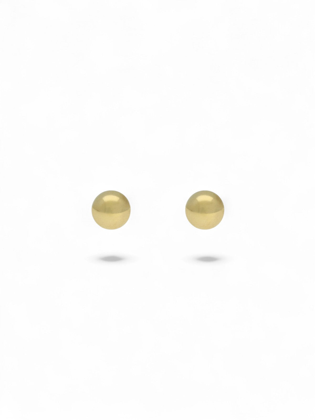 Ball Stud Earrings 4mm in 9ct Yellow Gold