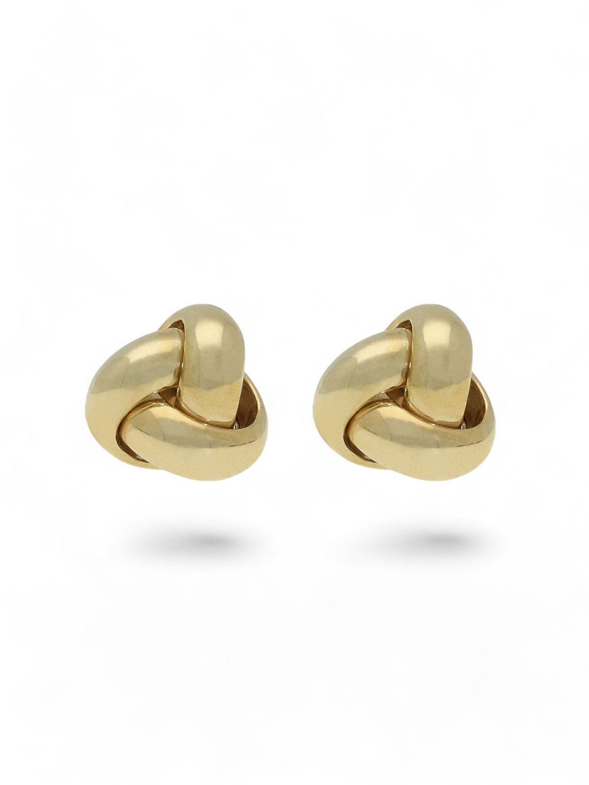 Knot Stud Earrings in 9ct Yellow Gold