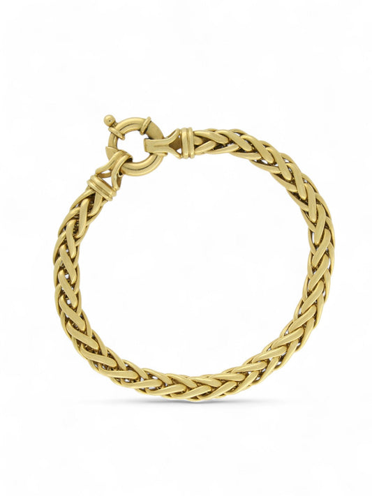 Pre Owned Spiga Bracelet in 18ct Yellow Gold