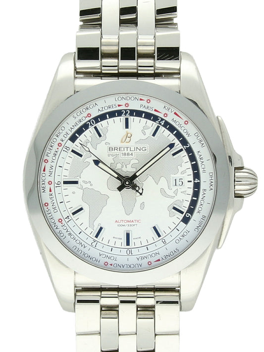 Pre Owned Breitling Galactic Unitime Watch