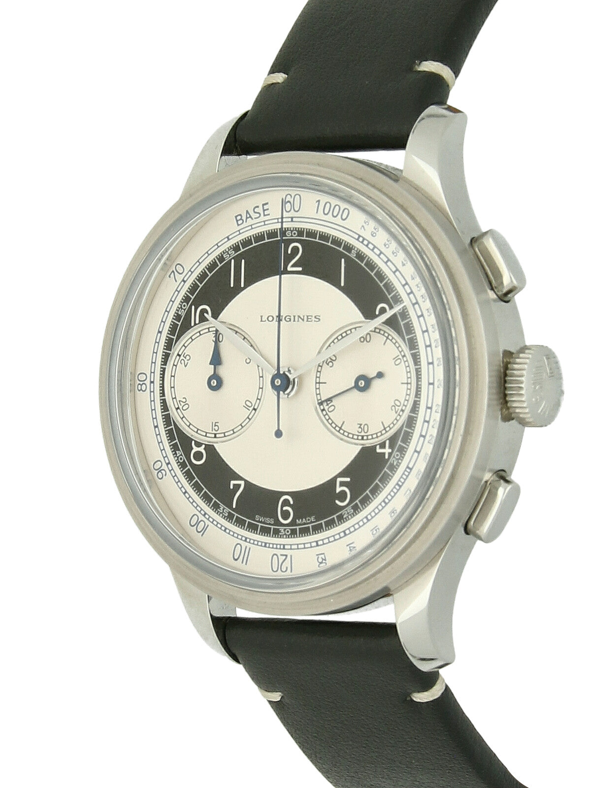 Pre Owned Longines Heritage Classic "Tuxedo" Chronograph Watch