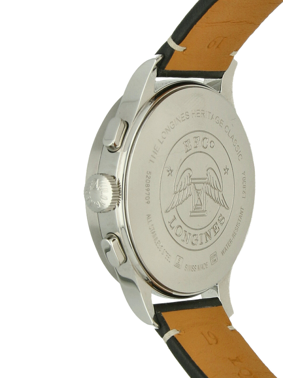 Pre Owned Longines Heritage Classic "Tuxedo" Chronograph Watch