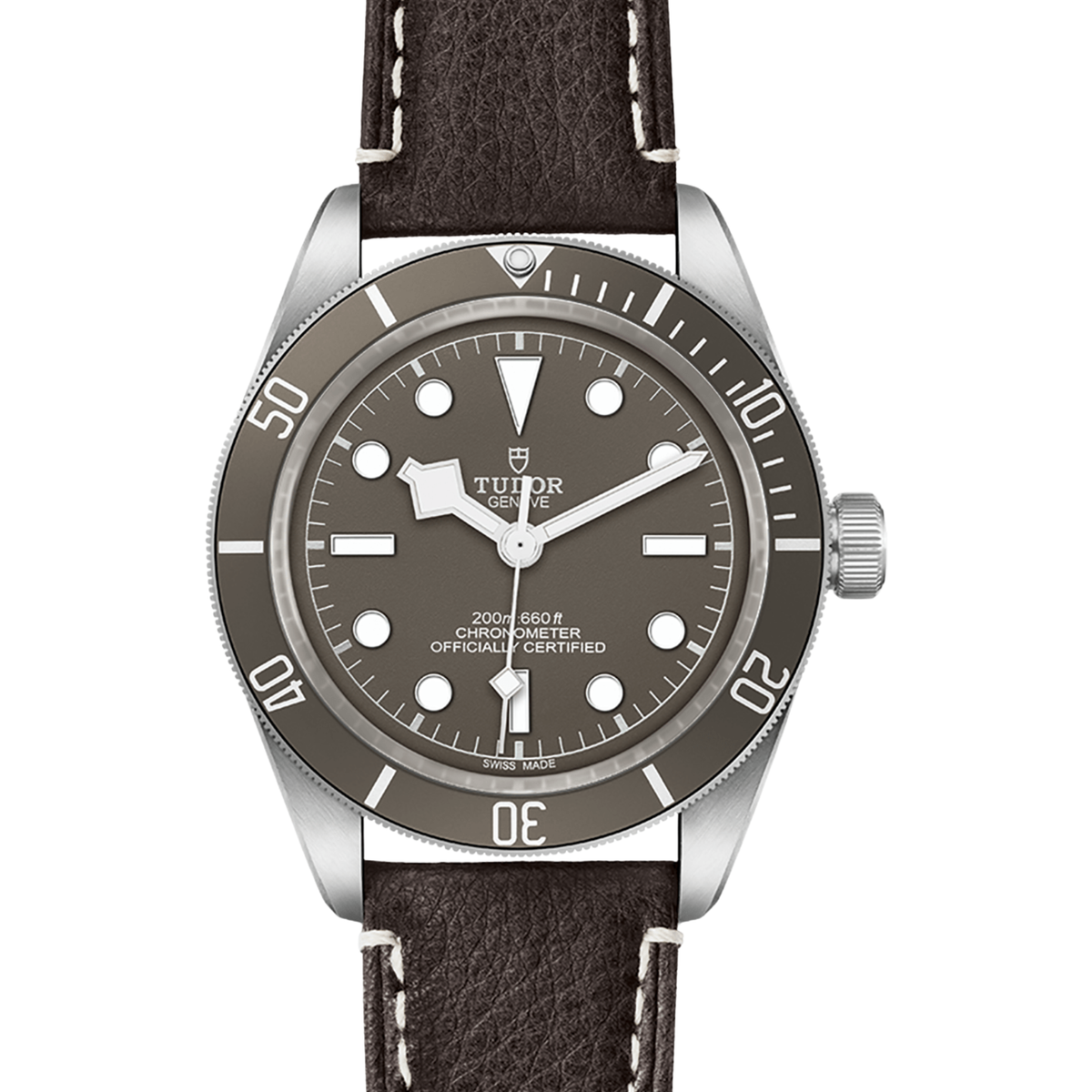 Pre-Owned TUDOR Black Bay 58 925 39mm with Brown Leather Strap & Taupe Dial
