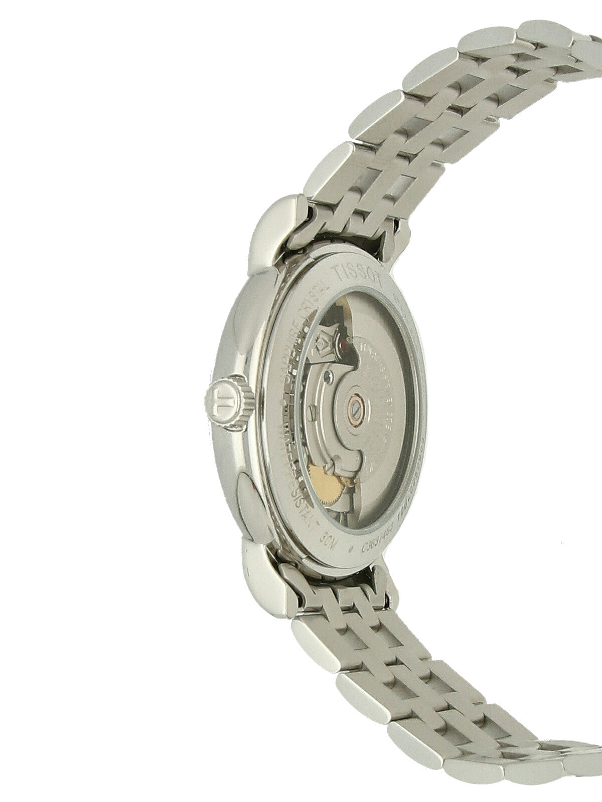 Pre Owned Tissot Tradition Steel Automatic Watch on Bracelet