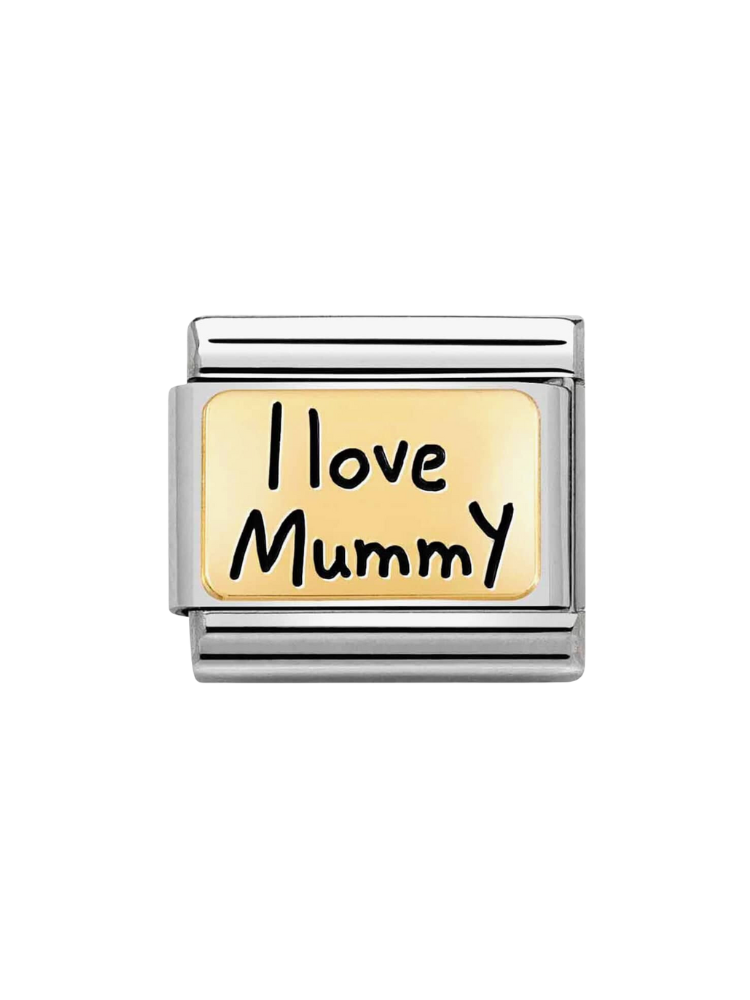 Nomination Classic I Love Mummy Charm 030166-02