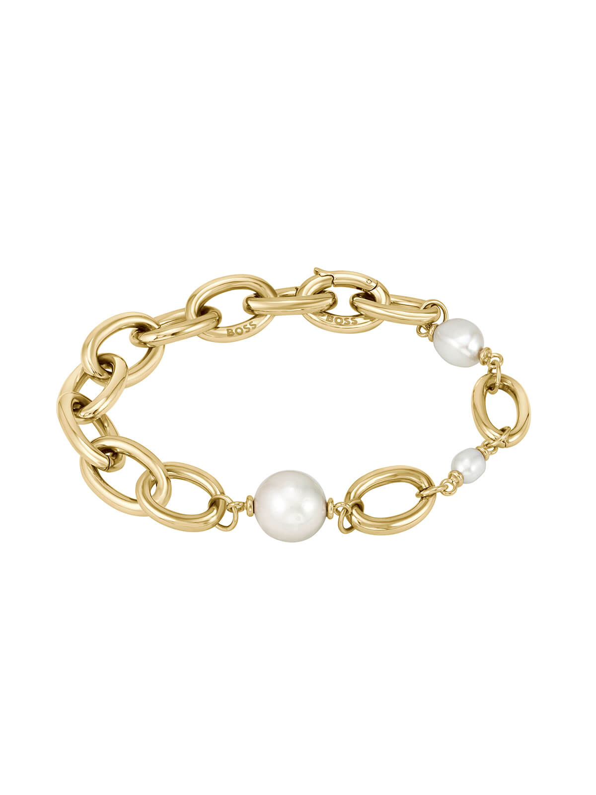BOSS Leah Bracelet in Gold Plating & Freshwater Pearl 1580507