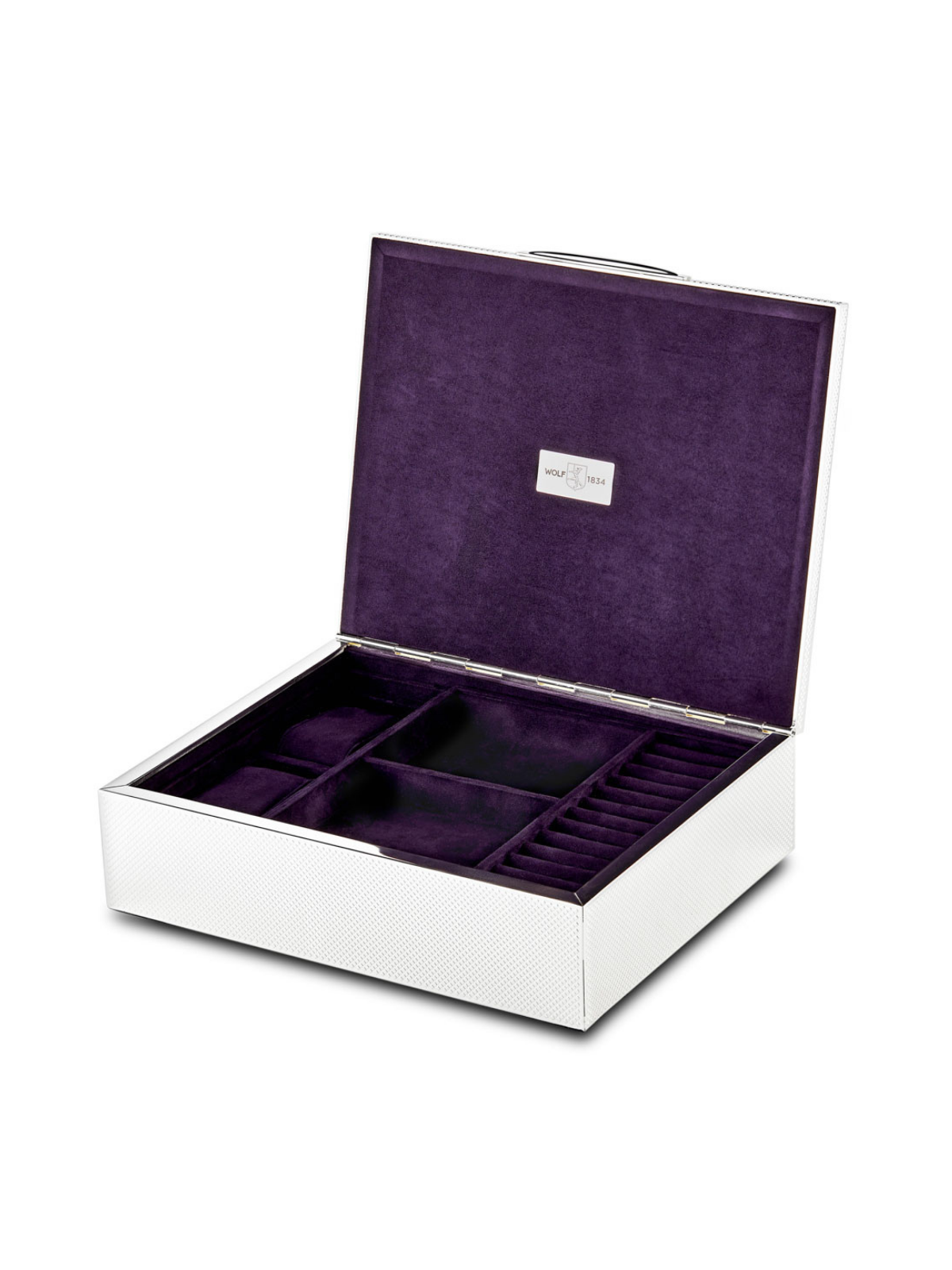 Wolf Silver Medium Watch, Jewellery & Legacy Box *Online Exclusive*