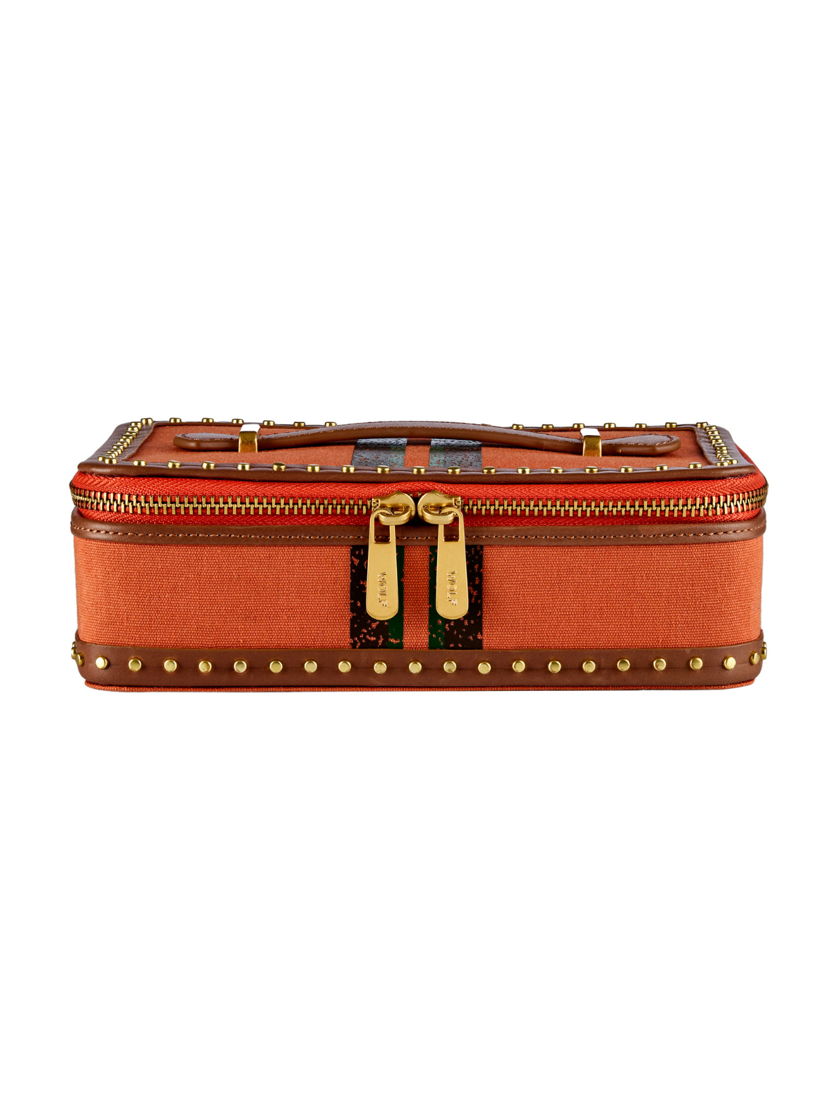 Wolf Ida Travel Jewellery Case - Orange *Online Exclusive*