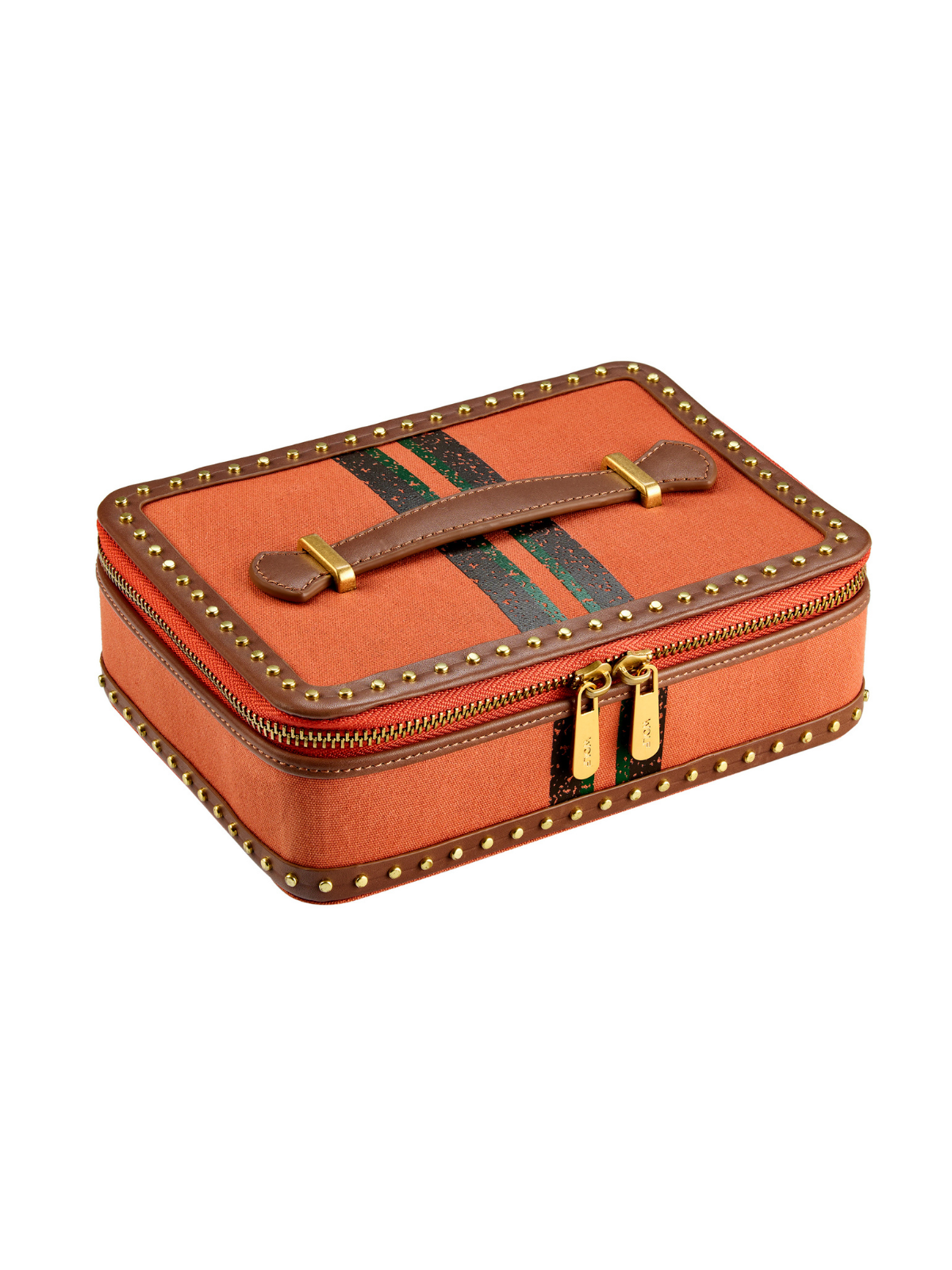 Wolf Ida Travel Jewellery Case - Orange *Online Exclusive*