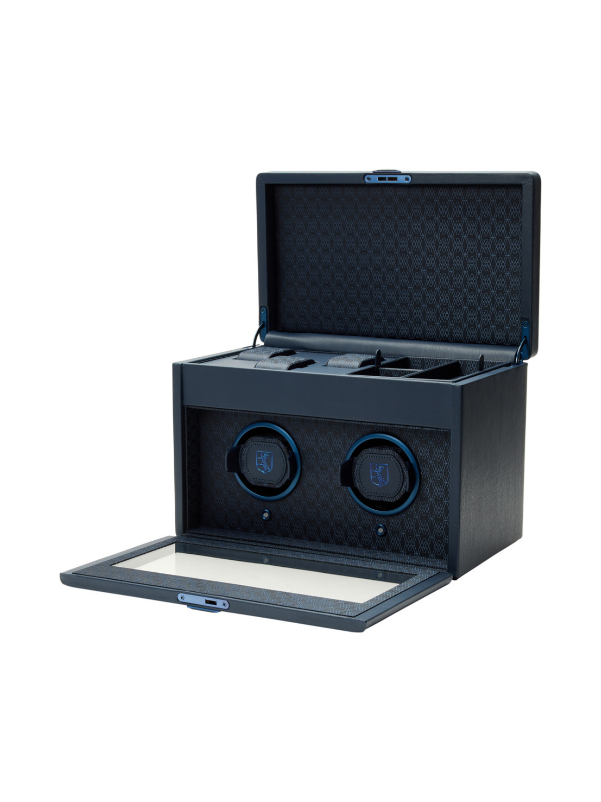Wolf Earth Double Watch Winder - Midnight Blue *Online Exclusive*