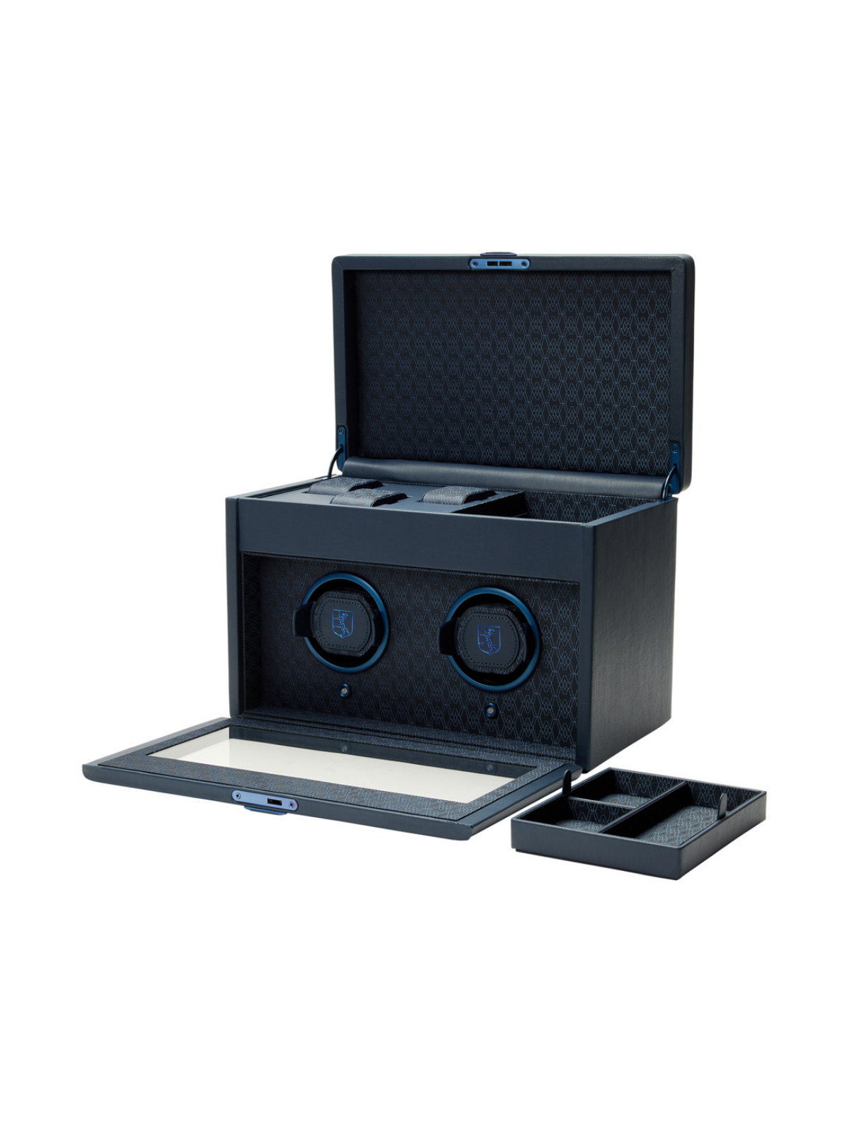 Wolf Earth Double Watch Winder - Midnight Blue *Online Exclusive*