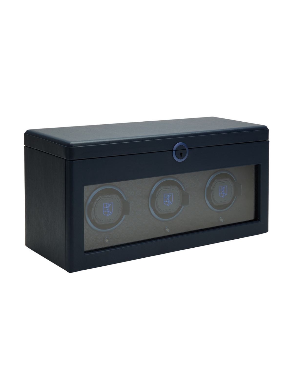 Wolf Earth Triple Watch Winder - Midnight Blue *Online Exclusive*
