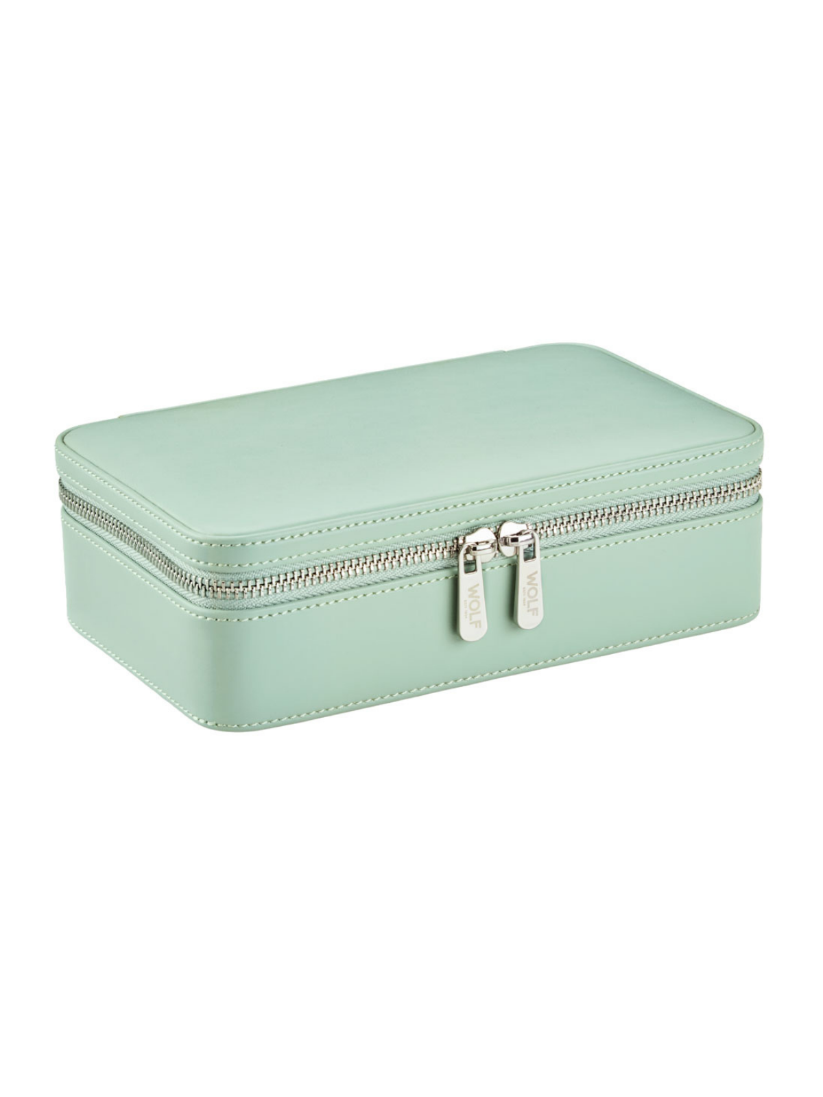 Wolf x Liberty Julia Interior Print Medium Jewellery Case - Sage Green *Online Exclusive*