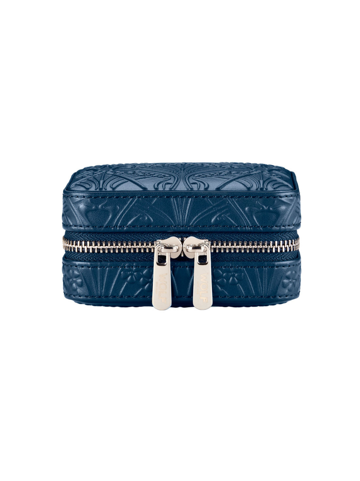 Wolf x Liberty All Over Ianthe Small Jewellery Case - Navy *Online Exclusive*