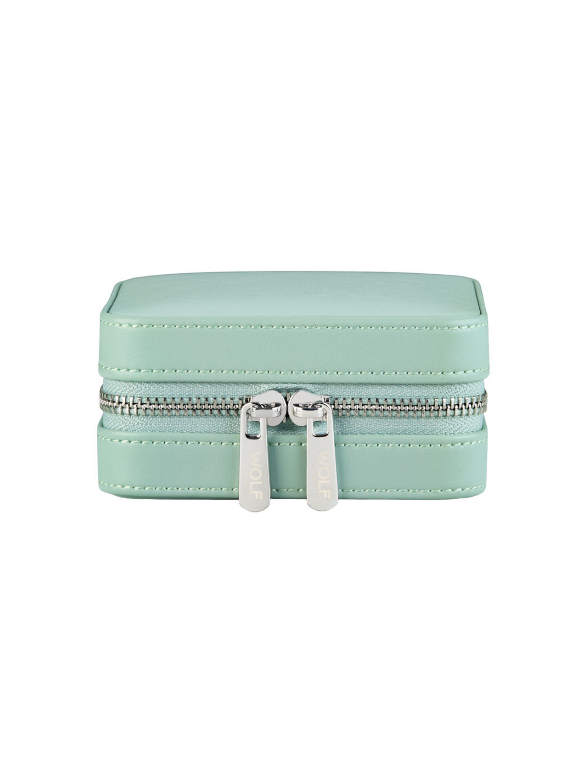 Wolf x Liberty Julia Interior Print Small Jewellery Case - Sage Green *Online Exclusive*