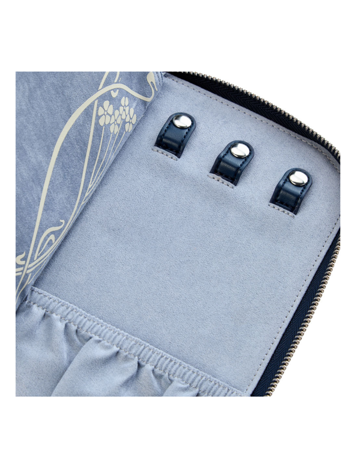 Wolf x Liberty All Over Ianthe Jewellery Portfoilo - Navy *Online Exclusive*