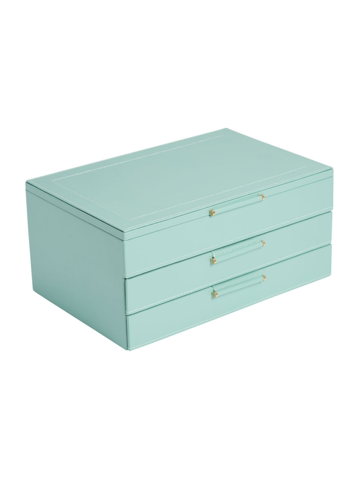 Wolf Sophia Jewellery Box with Drawers - Jade *Online Exclusive*