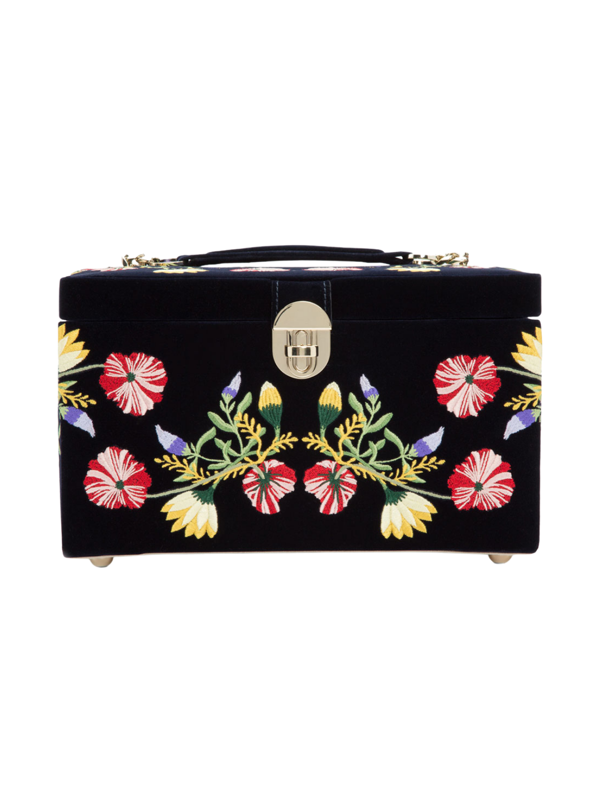 Wolf Zoe Medium Jewellery Box - Indigo *Online Exclusive*