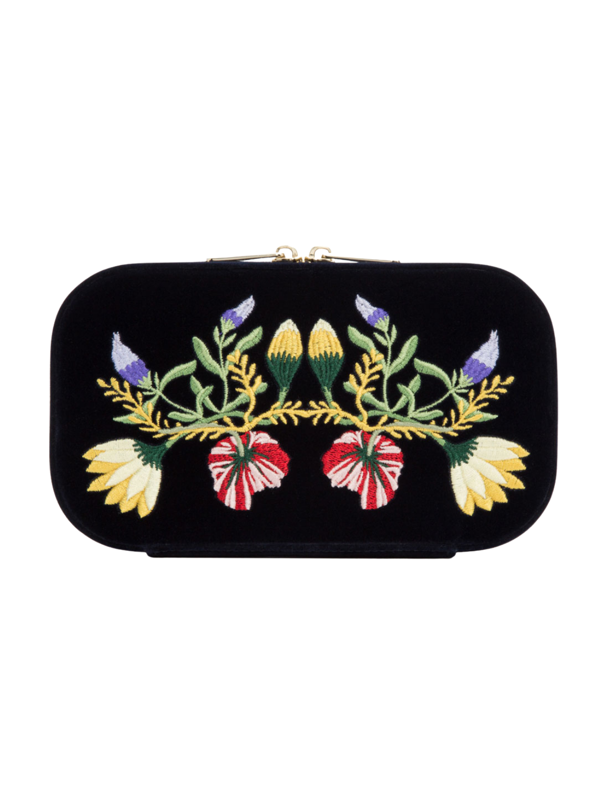 Wolf Zoe Travel Jewellery Box - Indigo *Online Exclusive*
