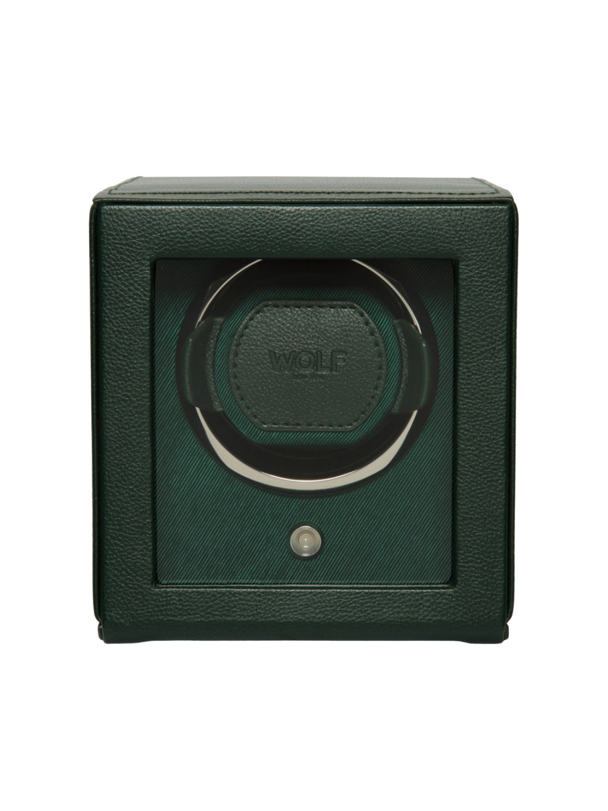 Wolf Cub Single Watch Winder with Cover - Green *Online Exclusive*