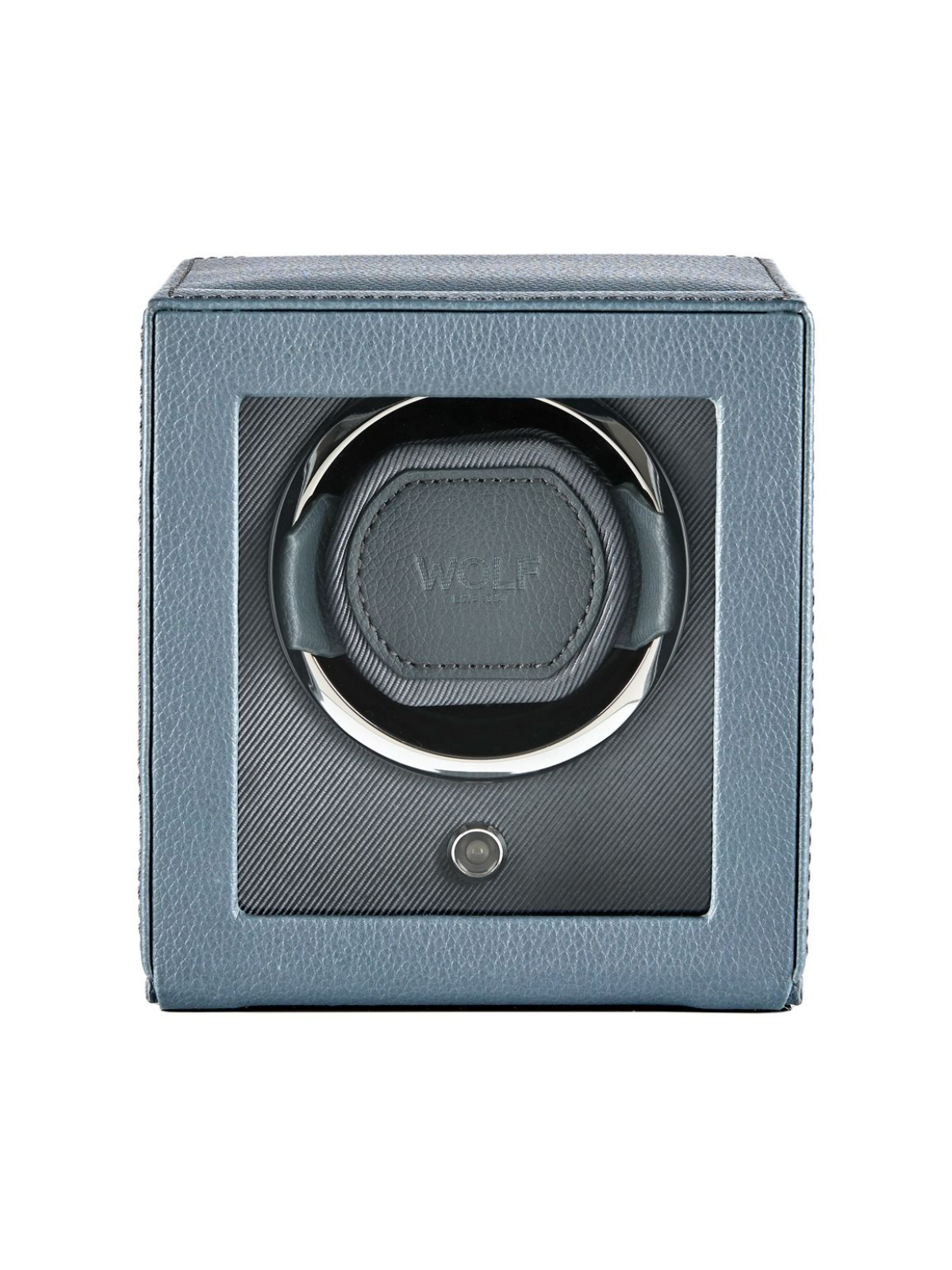 WOLF Cub Single Watch Winder with Cover - Future Grey
