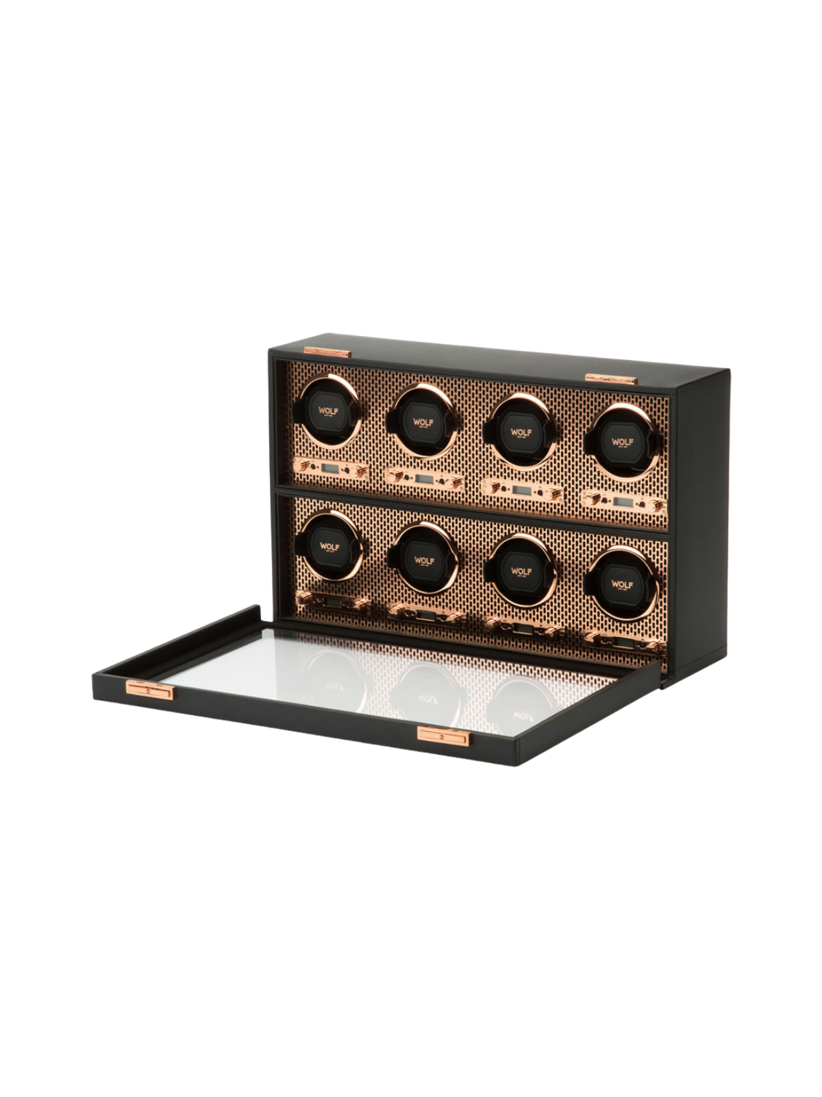 Wolf Axis 8 Piece Watch Winder - Copper *Online Exclusive*