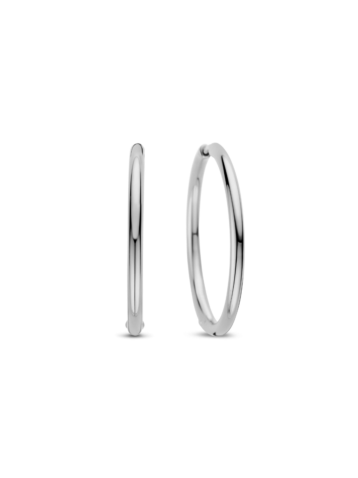 Ti Sento Classic Oversized Hoop Earrings 35mm 78007SI