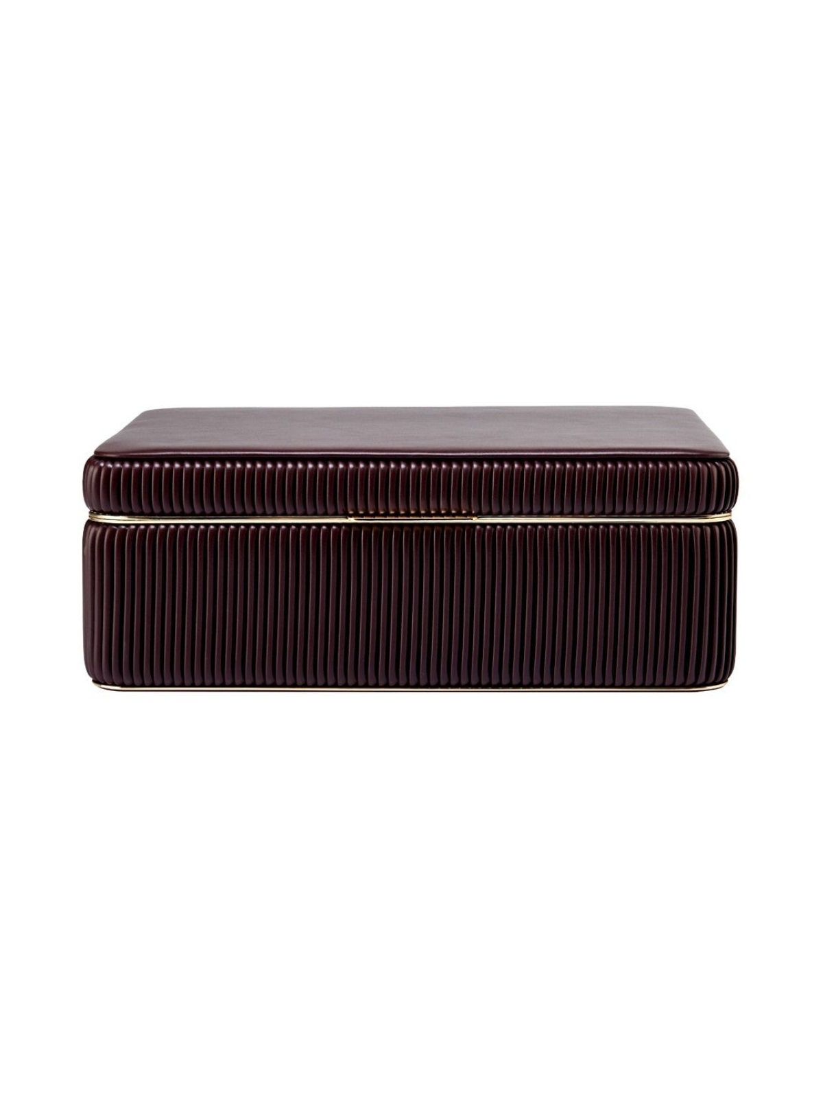 WOLF Bella Medium Jewellery Box - Bordeaux