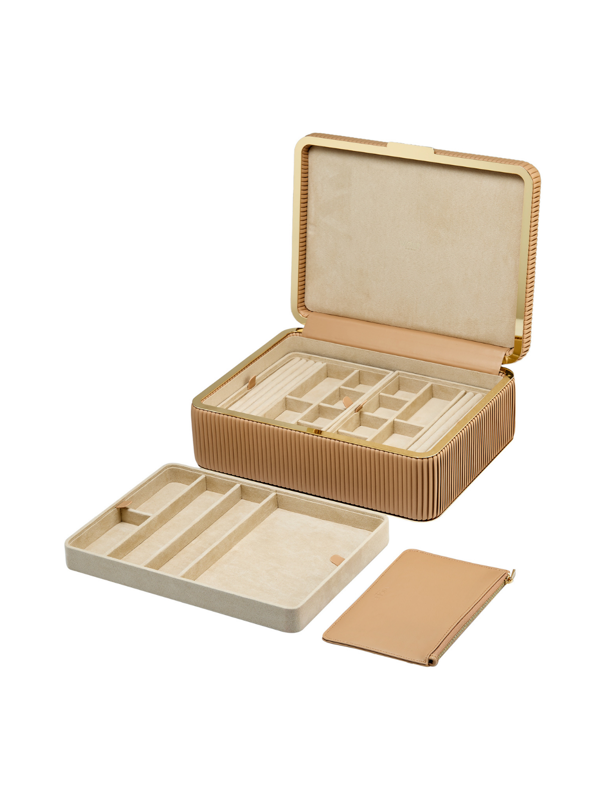 Wolf Bella Large Jewellery Box - Mocha *Online Exclusive*