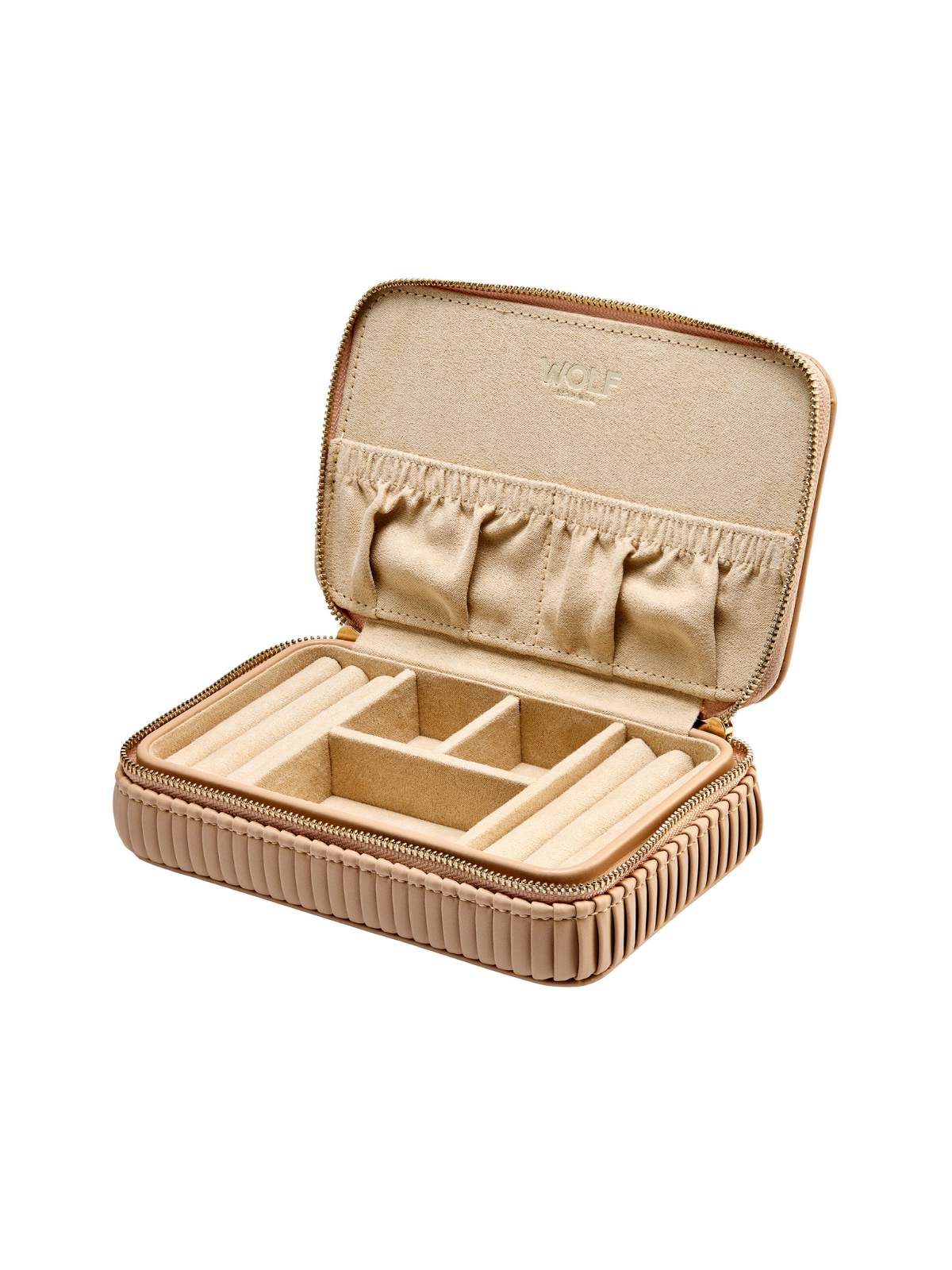 Wolf Bella Travel Jewellery Box - Mocha *Online Exclusive*