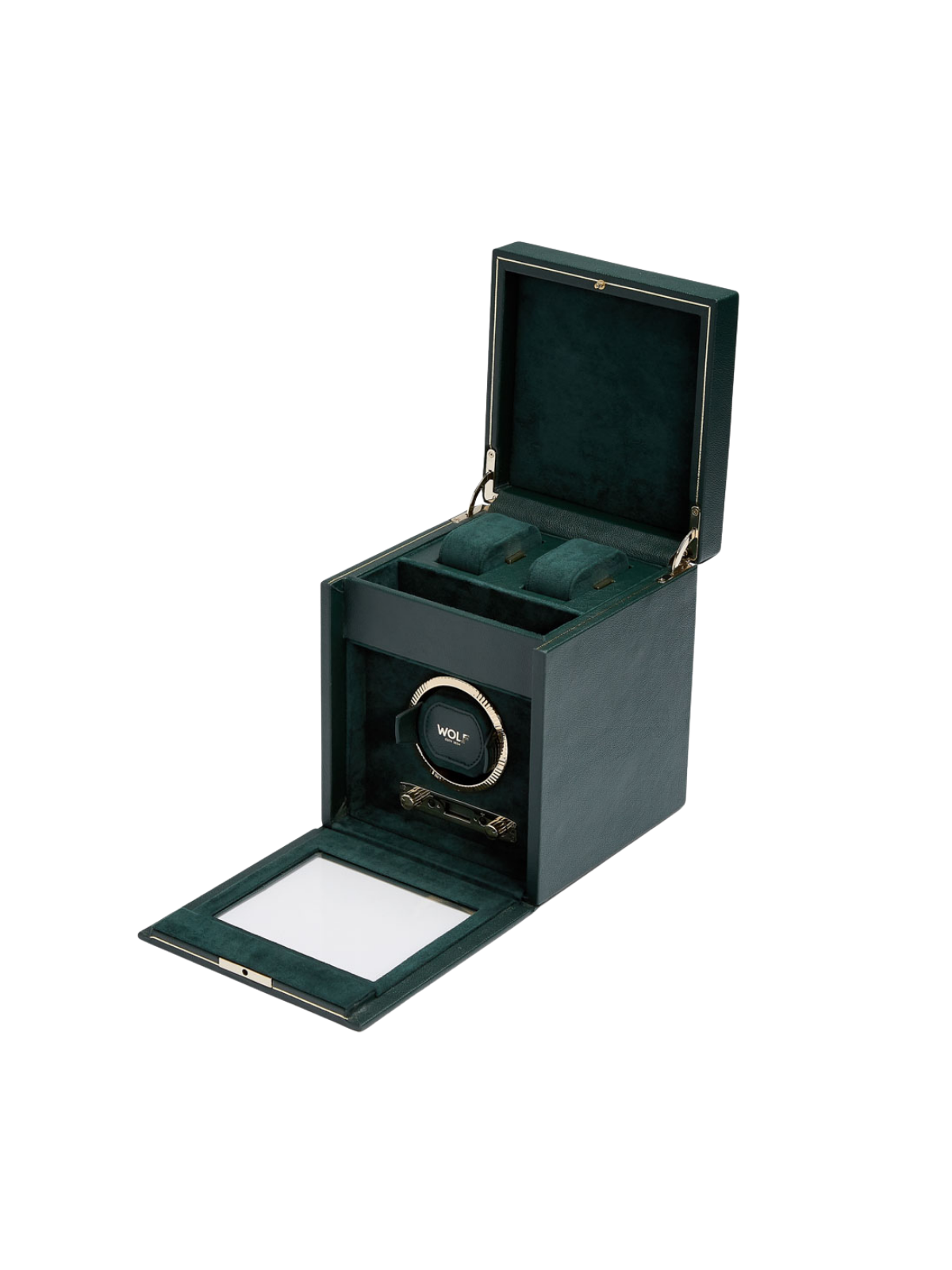 Wolf British Racing Single Watch Winder - Green *Online Exclusive*