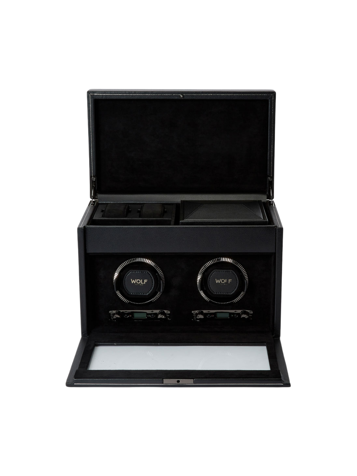 Wolf British Racing Double Watch Winder - Black *Online Exclusive*