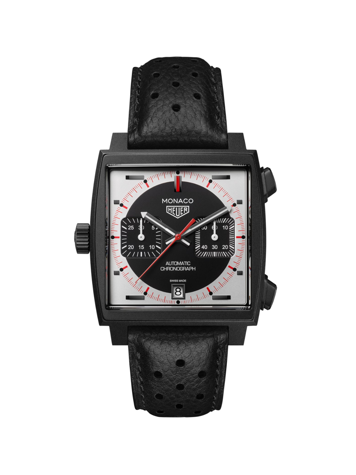 TAG Heuer Monaco Chronograph Stopwatch Watch CAW218F.FC6356