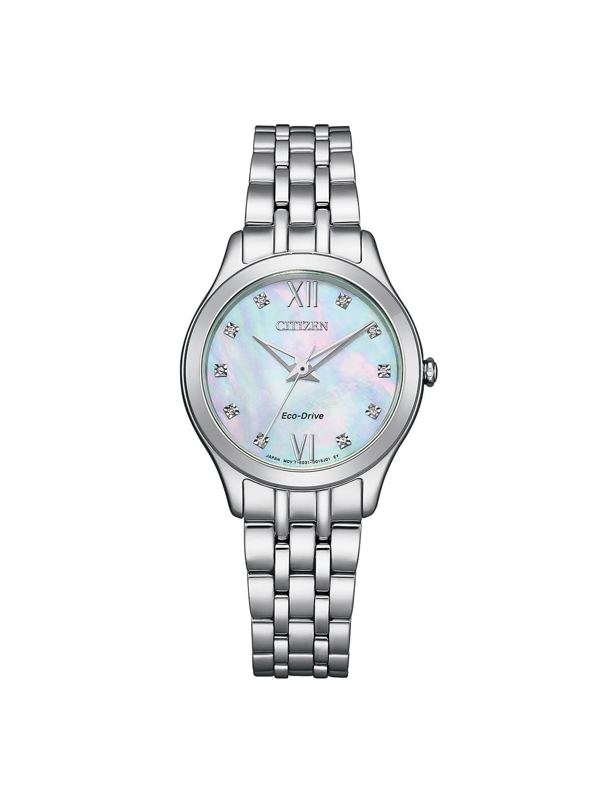 Citizen Eco-Drive Silhouette Diamond Watch 26mm EM1010-51D