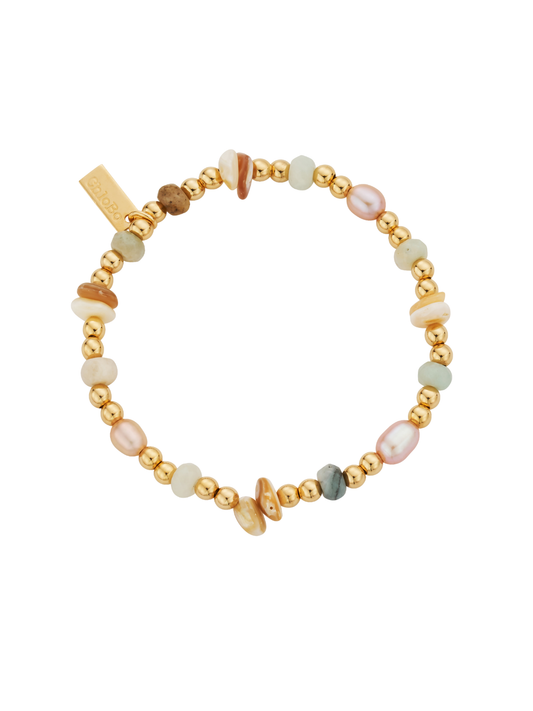 ChloBo Radiant Luck Bracelet in Gold Plating GBCCAPS