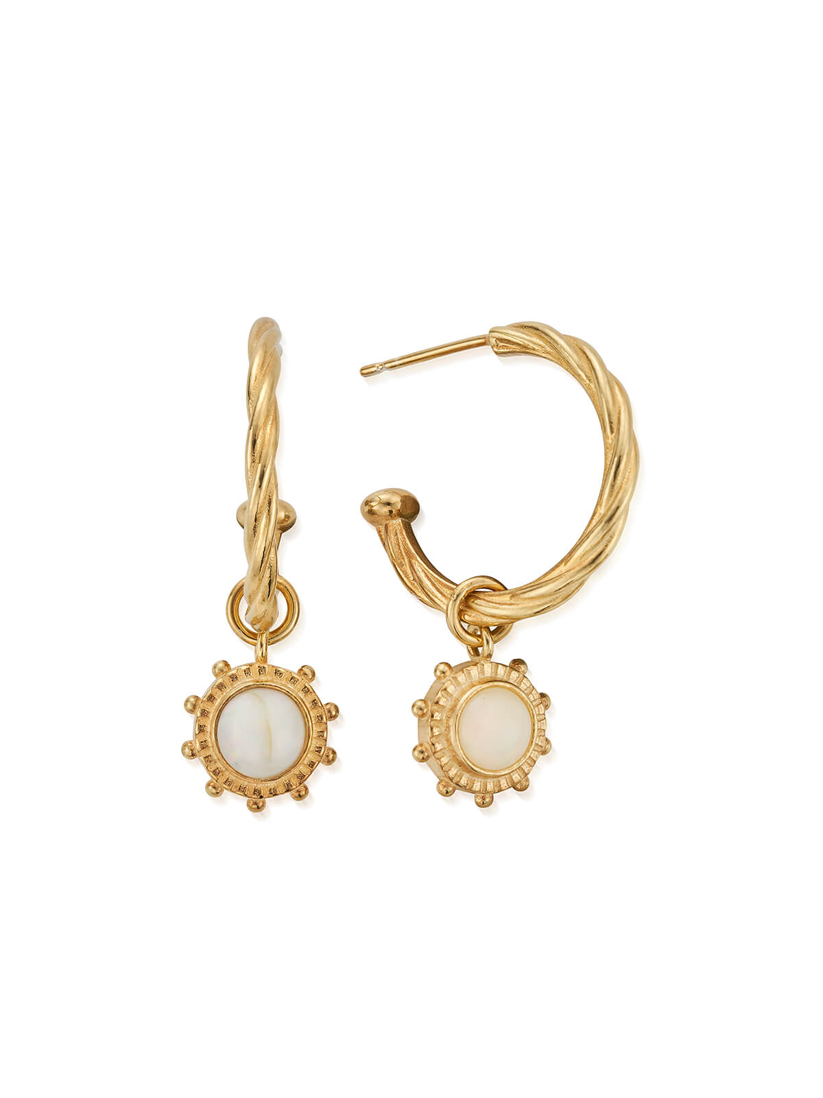 ChloBo New Hope Hoop Earrings in Gold Plating GEH3305