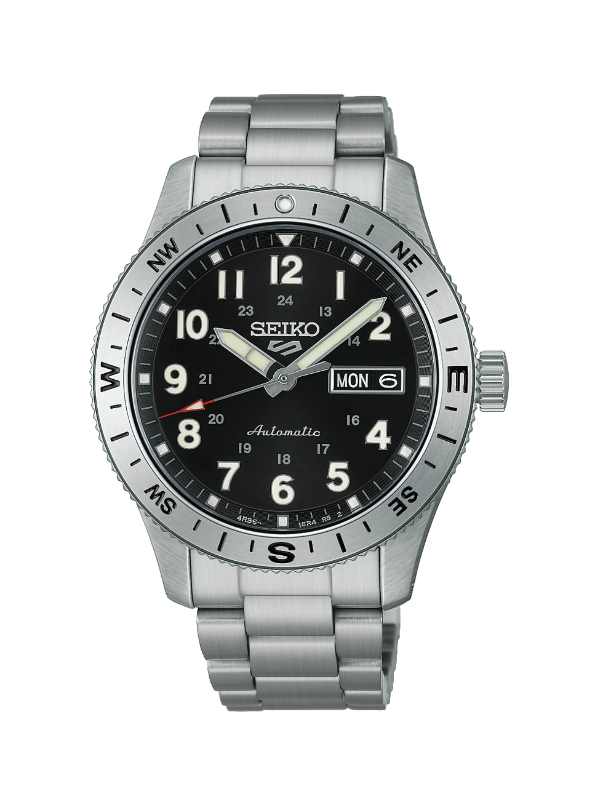 Seiko 5 Sports 'Camo Black' Field Watch HDB006K1