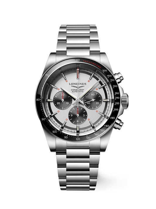 Longines Conquest Chronograph Watch 42mm L3.835.4.72.6