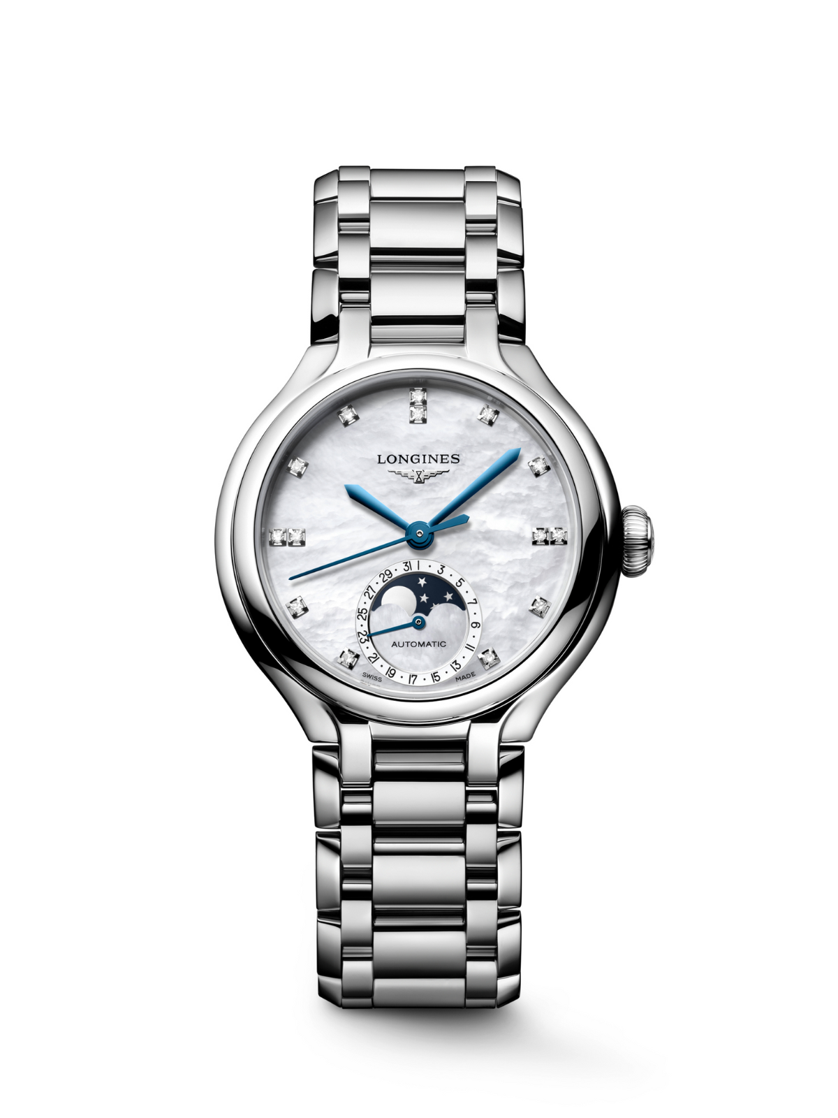 Longines PrimaLuna Moonphase Watch L8.126.4.87.6