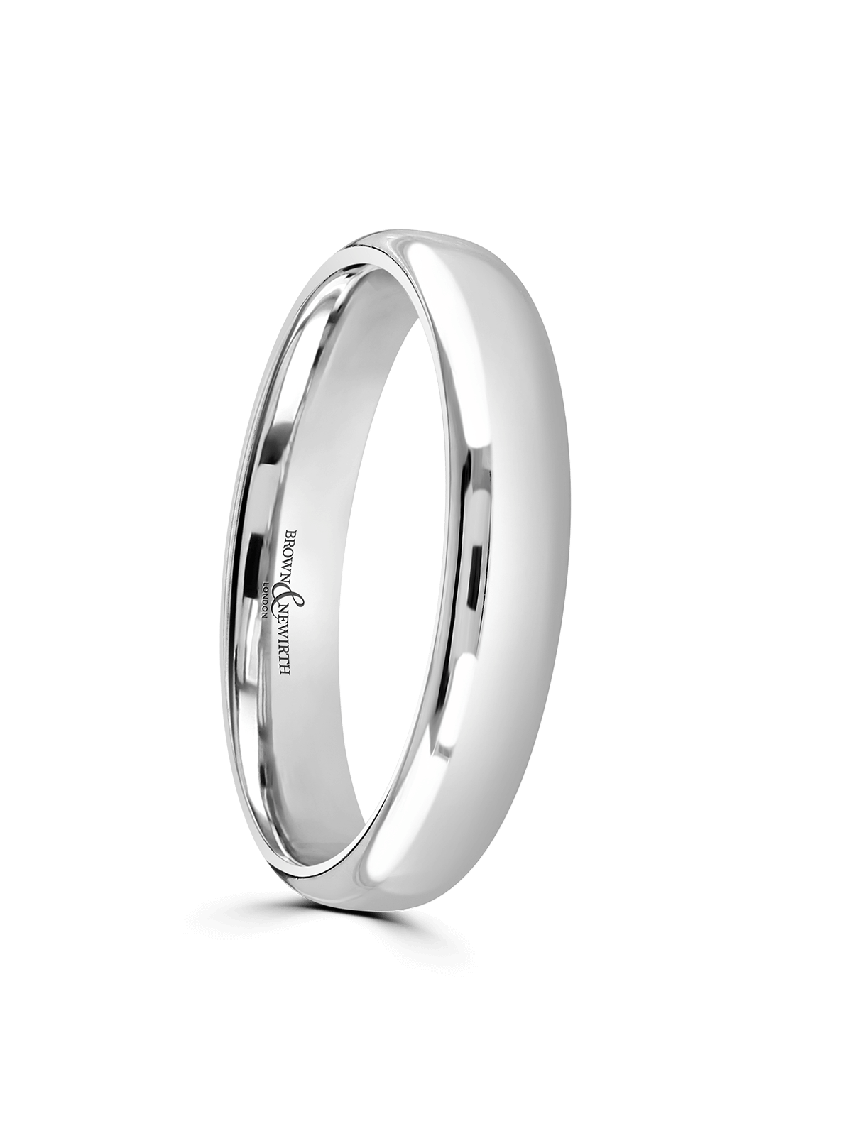 4mm Platinum Wedding Ring
