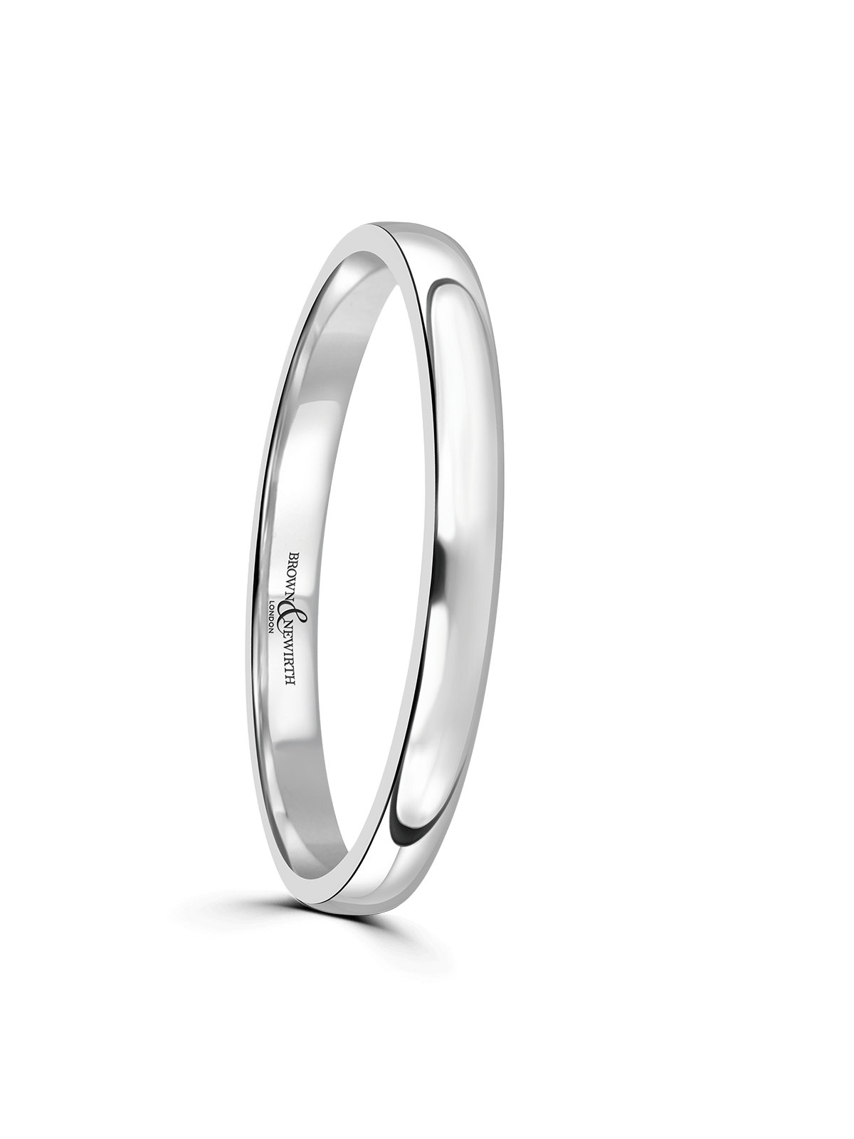 2.5mm Platinum Wedding Ring