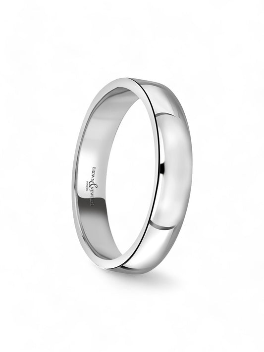 4mm Platinum Wedding Ring