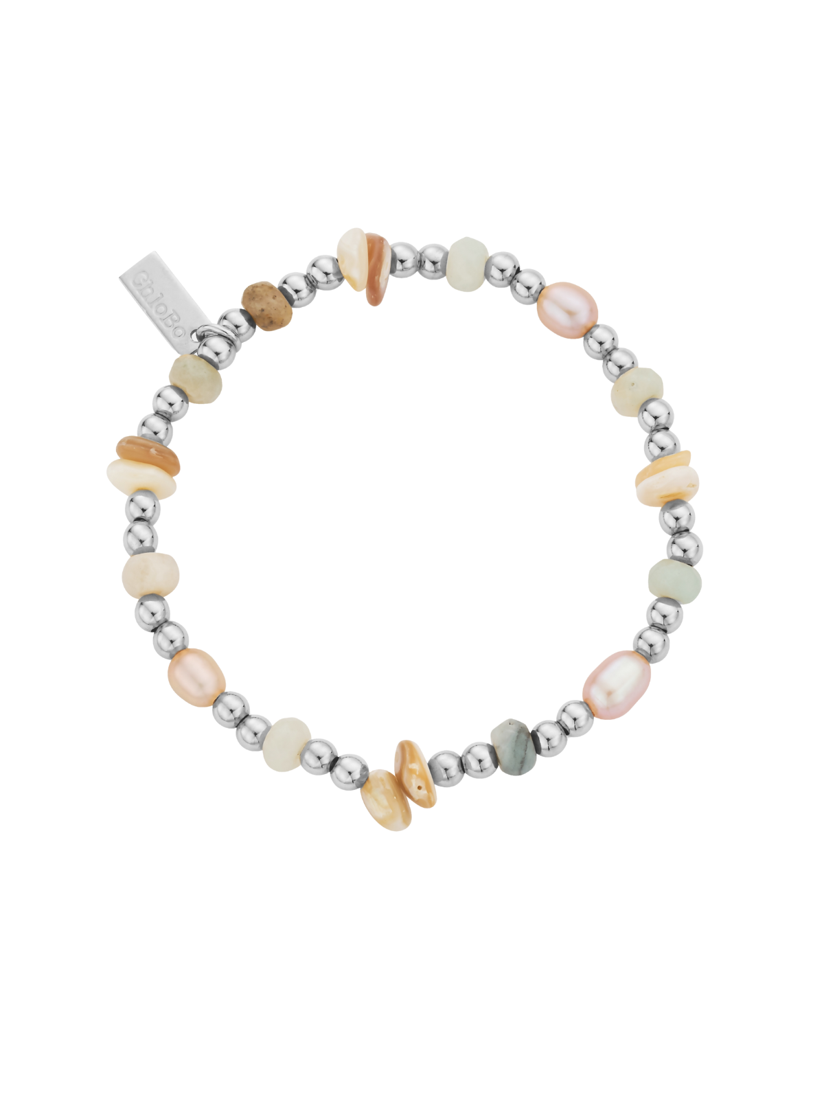 ChloBo Radiant Luck Bracelet in Silver SBCCAPS