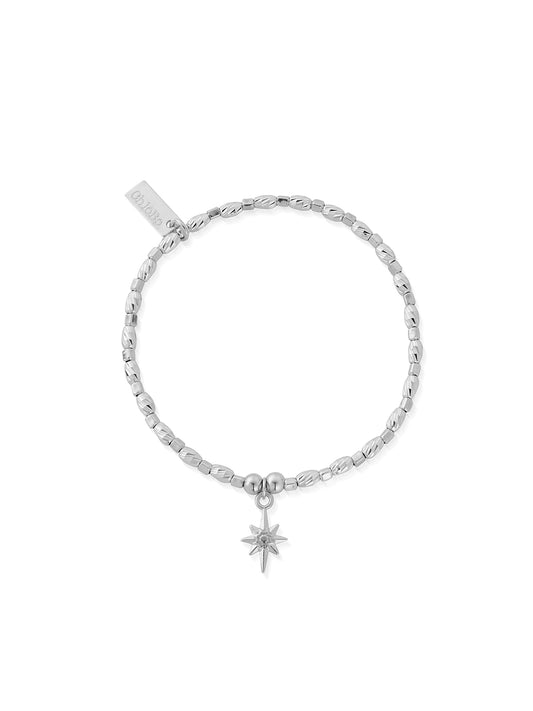 ChloBo Soul Glow Lucky Star Bracelet in Silver SBCFR2016