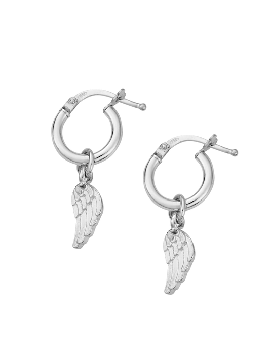 ChloBo Divinity Within Small Hoop Earrings in Silver SEH2535