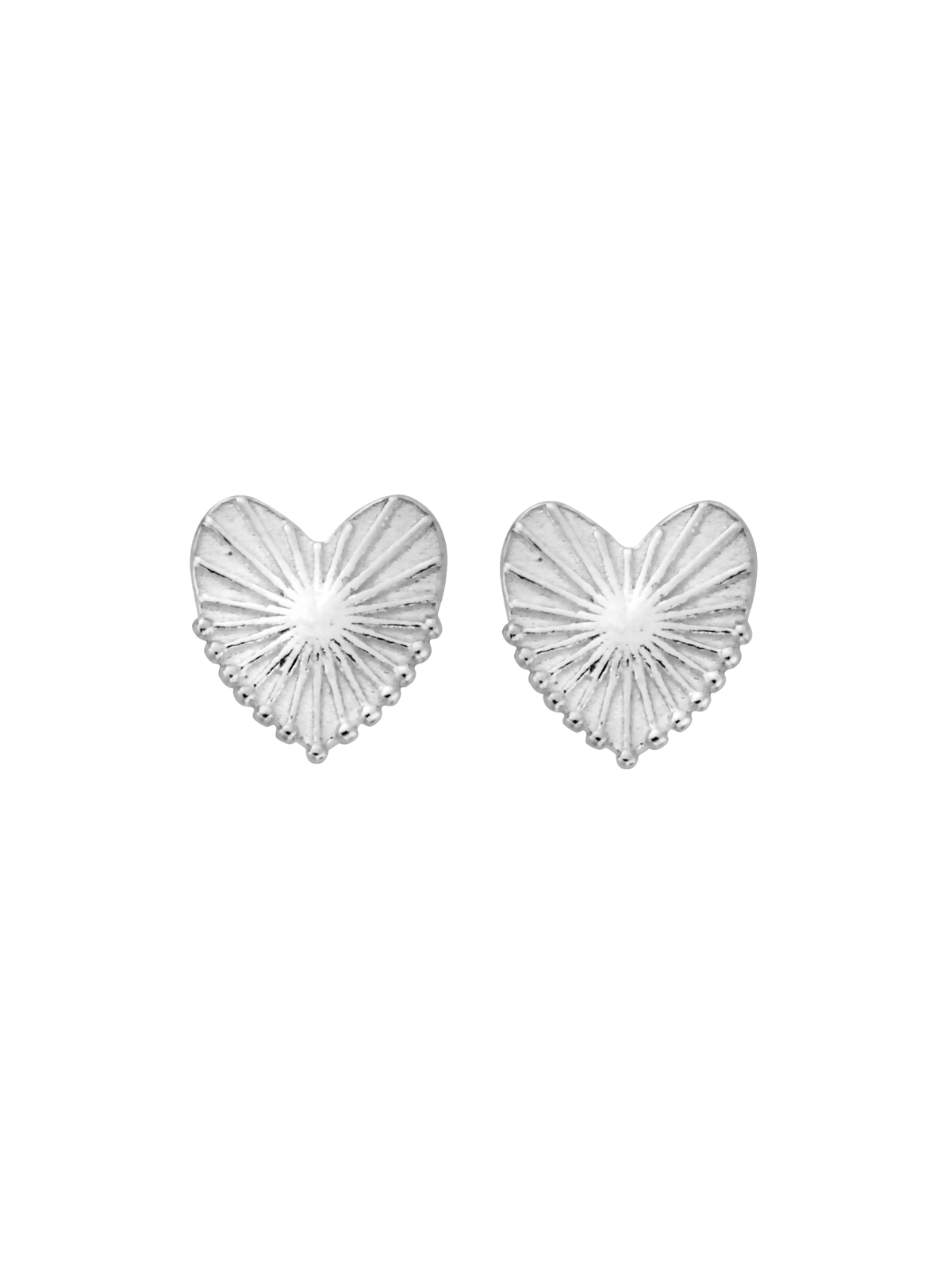 ChloBo Glowing Beauty Stud Earrings in Silver SEST3216